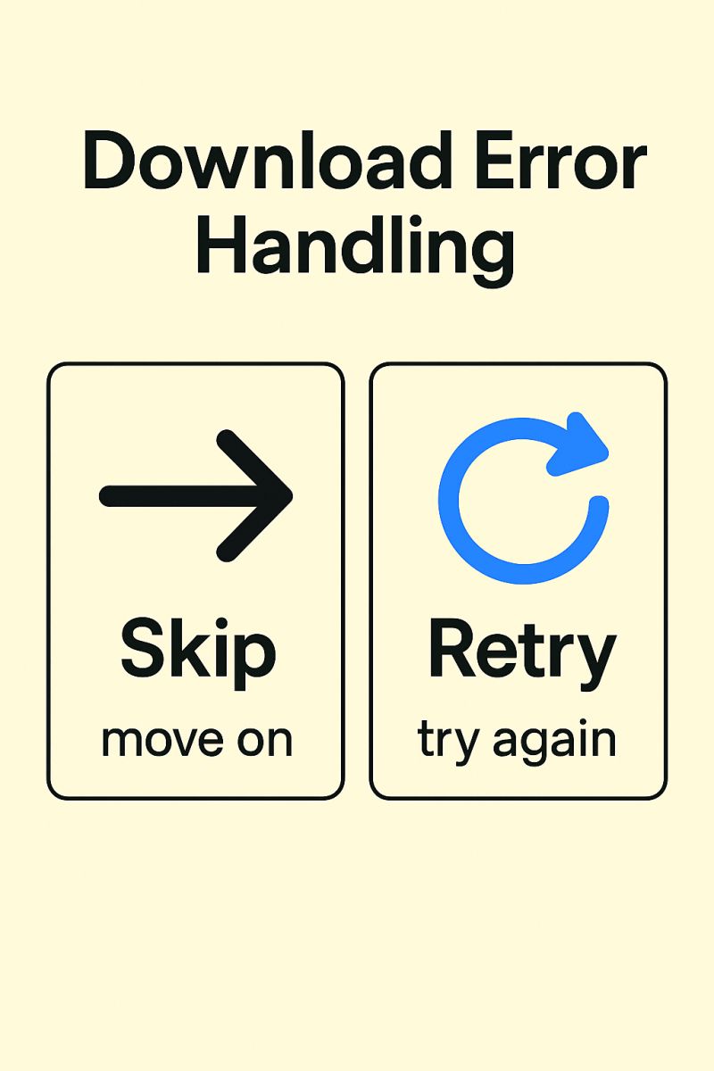 Download Error Handling thumbnail